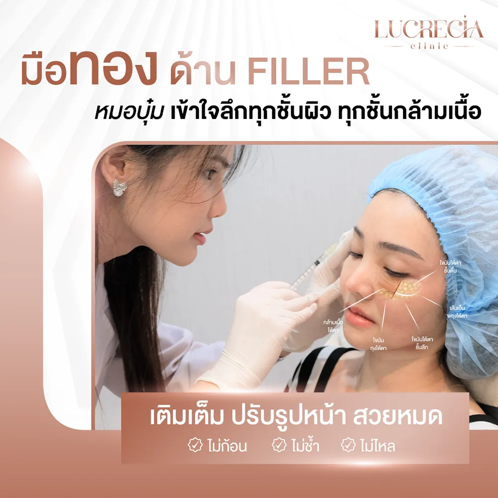 รับออกแบบภาพกราฟิก คลินิกความงาม lucrecia clinic dgh-agency