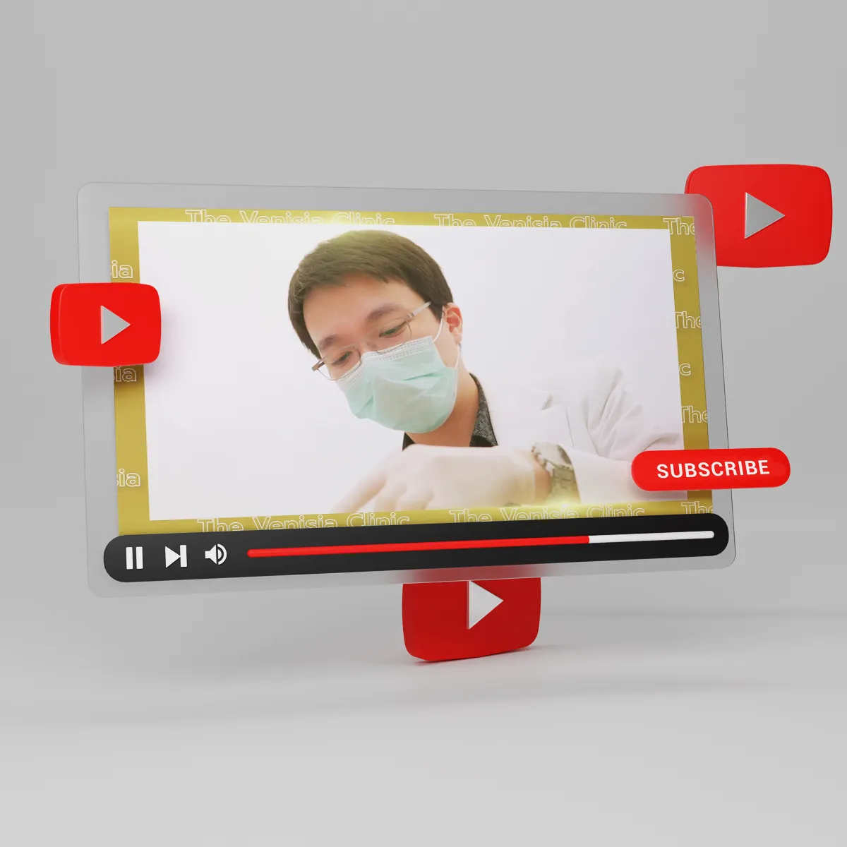 Clinic Marketing: Video reviews, doctor's knowledge, short and long videos for The Venisia Clinic - 5